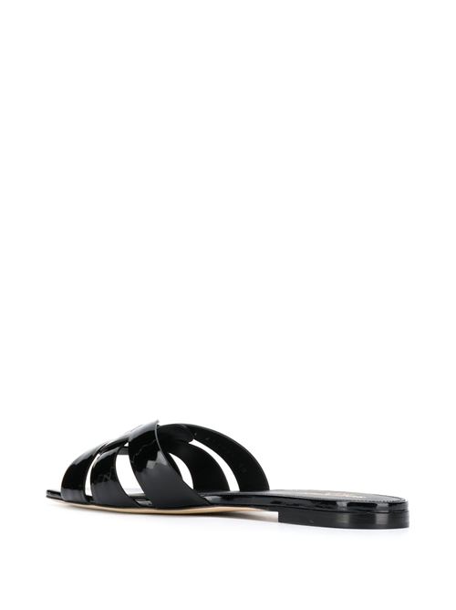 sandali nu pieds 05 tribute neri in vernice SAINT LAURENT | 571952B8I001000